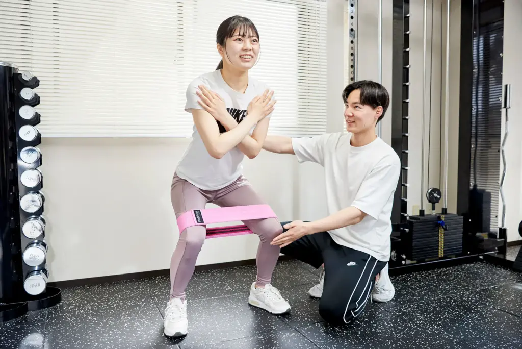 パーソナルジムSwingのスクワット
